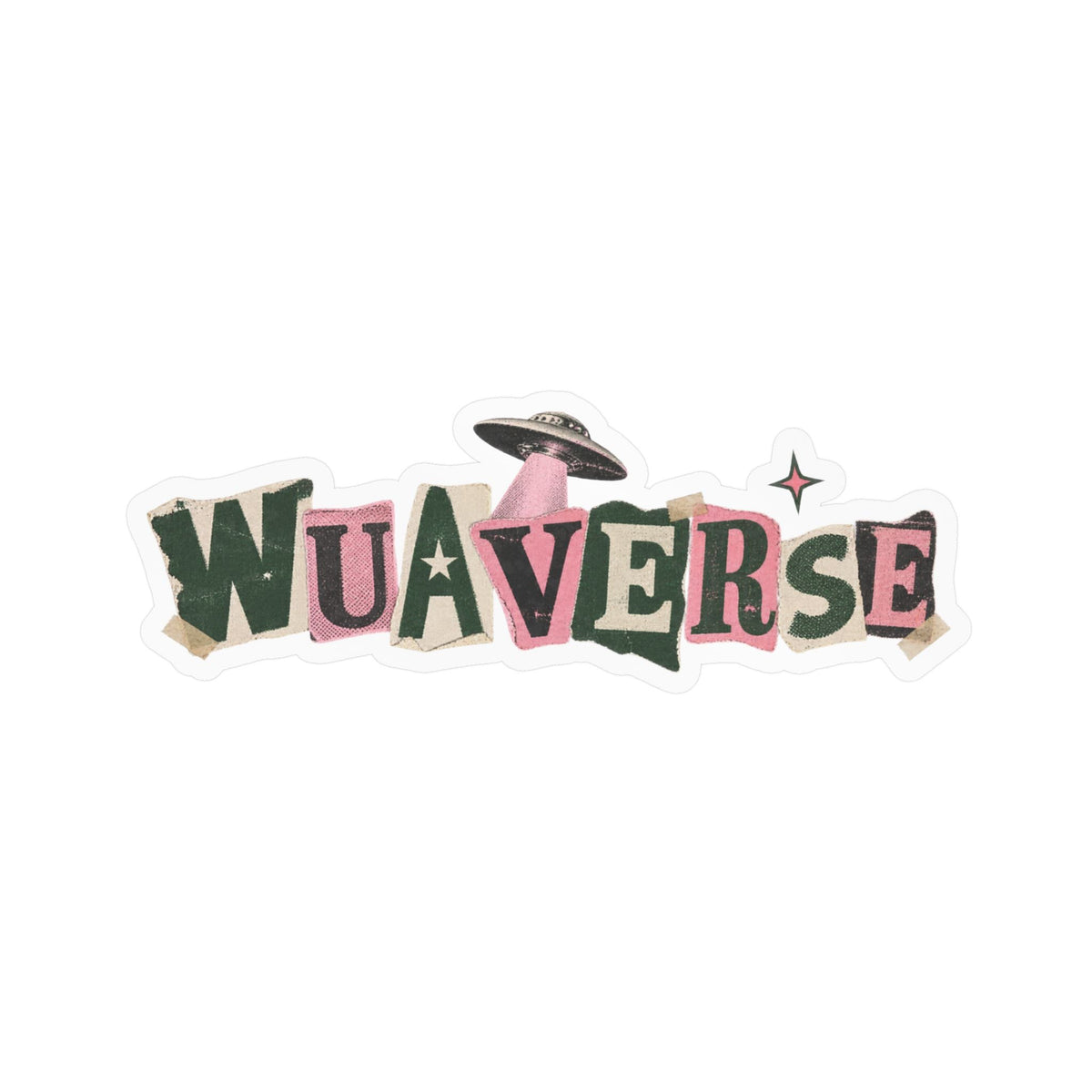 WUAVERSE Collage Sticker