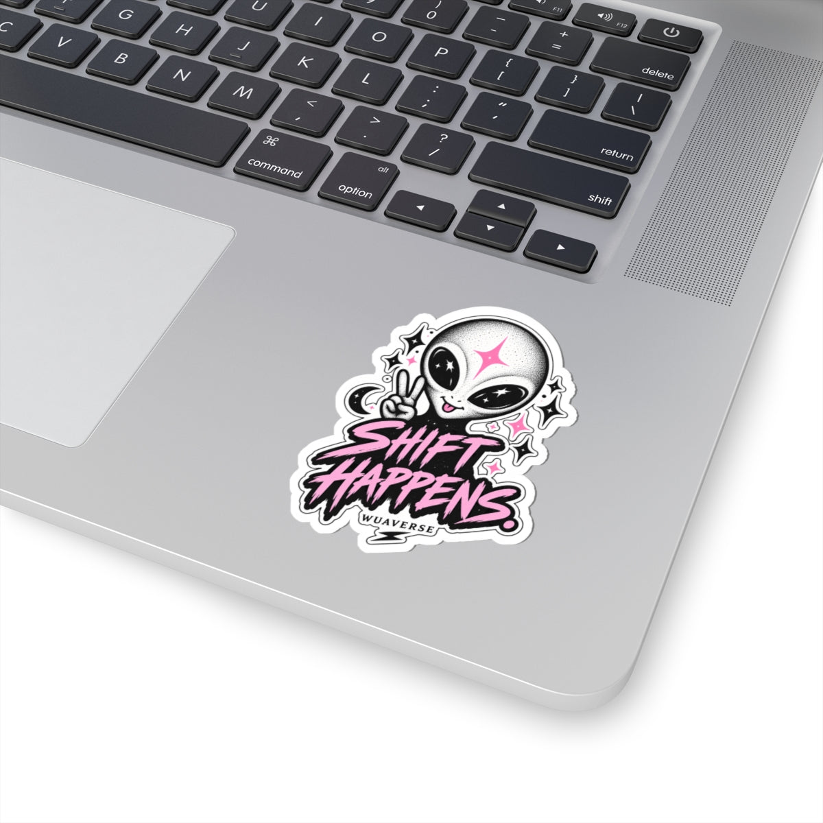 Shift Happens Alien Sticker
