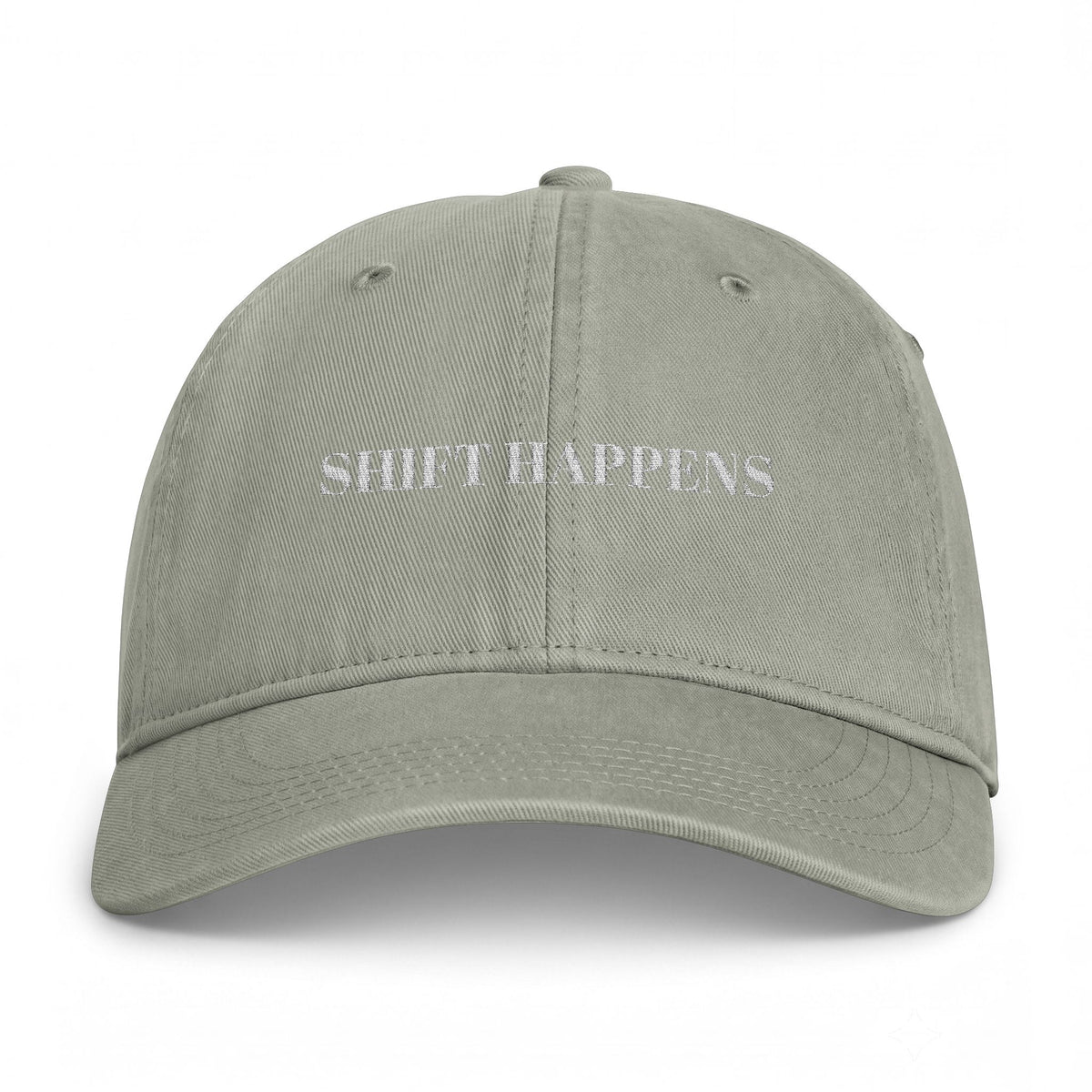 SHIFT HAPPENS Coastal Washed Cap