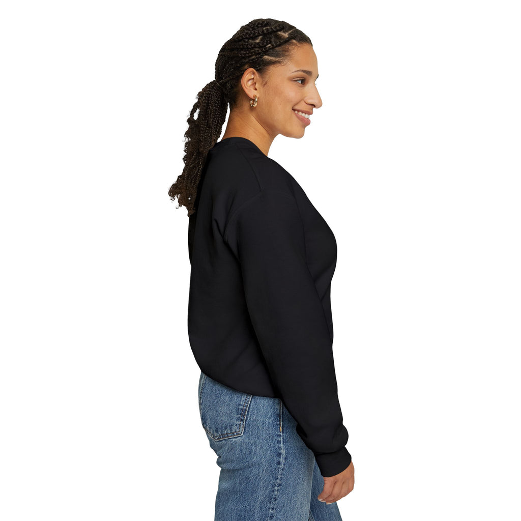 Shift Happens Embroidered Crewneck Sweatshirt