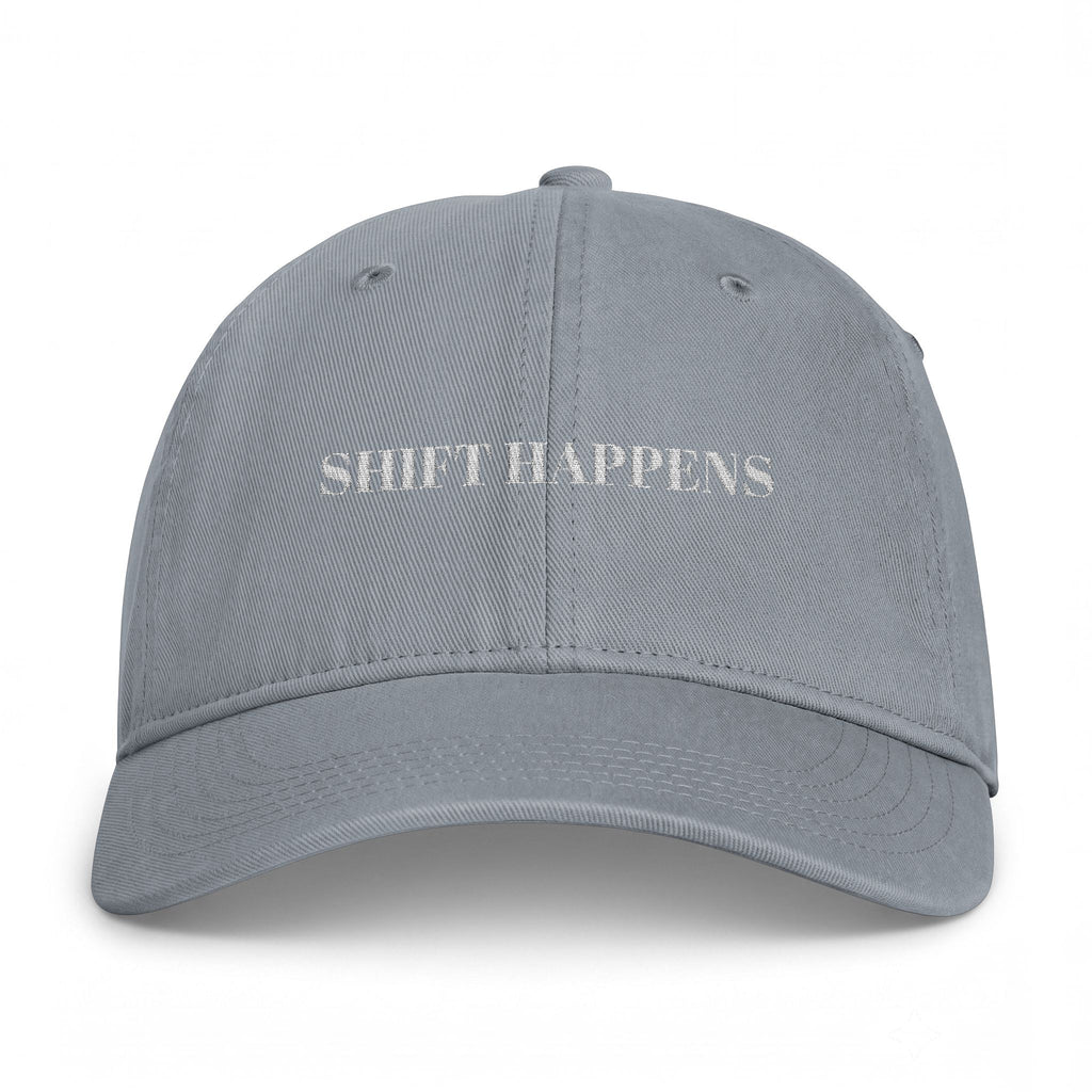 SHIFT HAPPENS Coastal Washed Cap