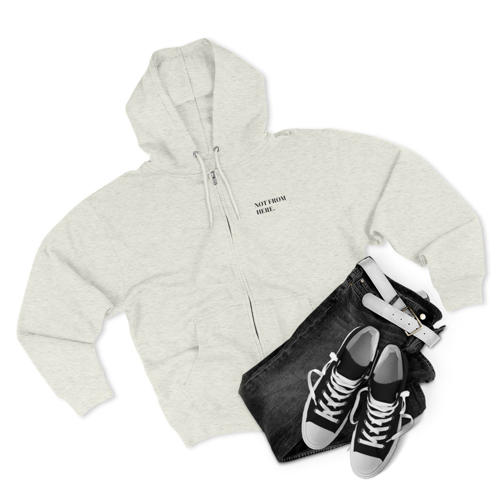 Too Cosmic to Give a F*ck Zip Hoodie