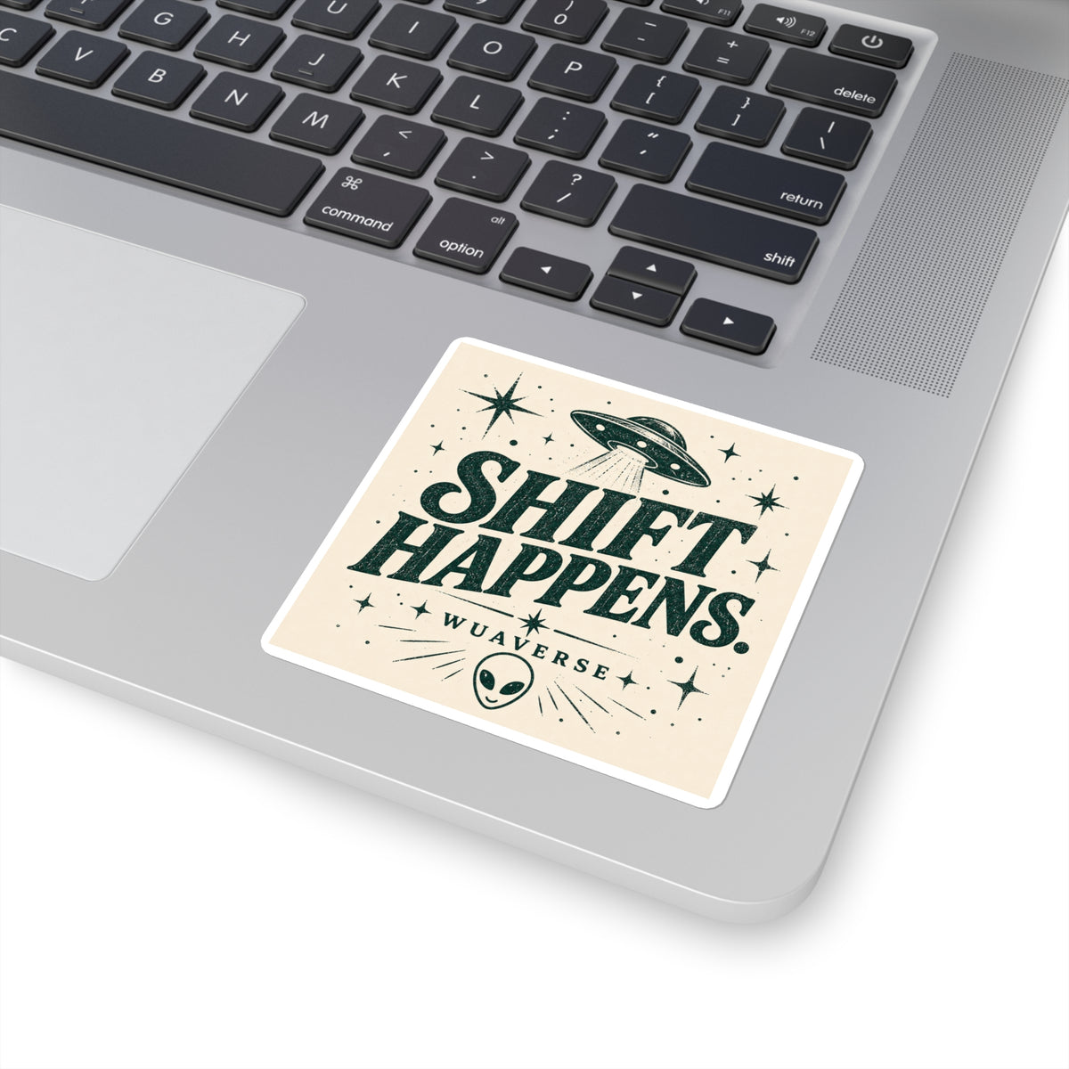 Shift Happens Cosmic Sticker