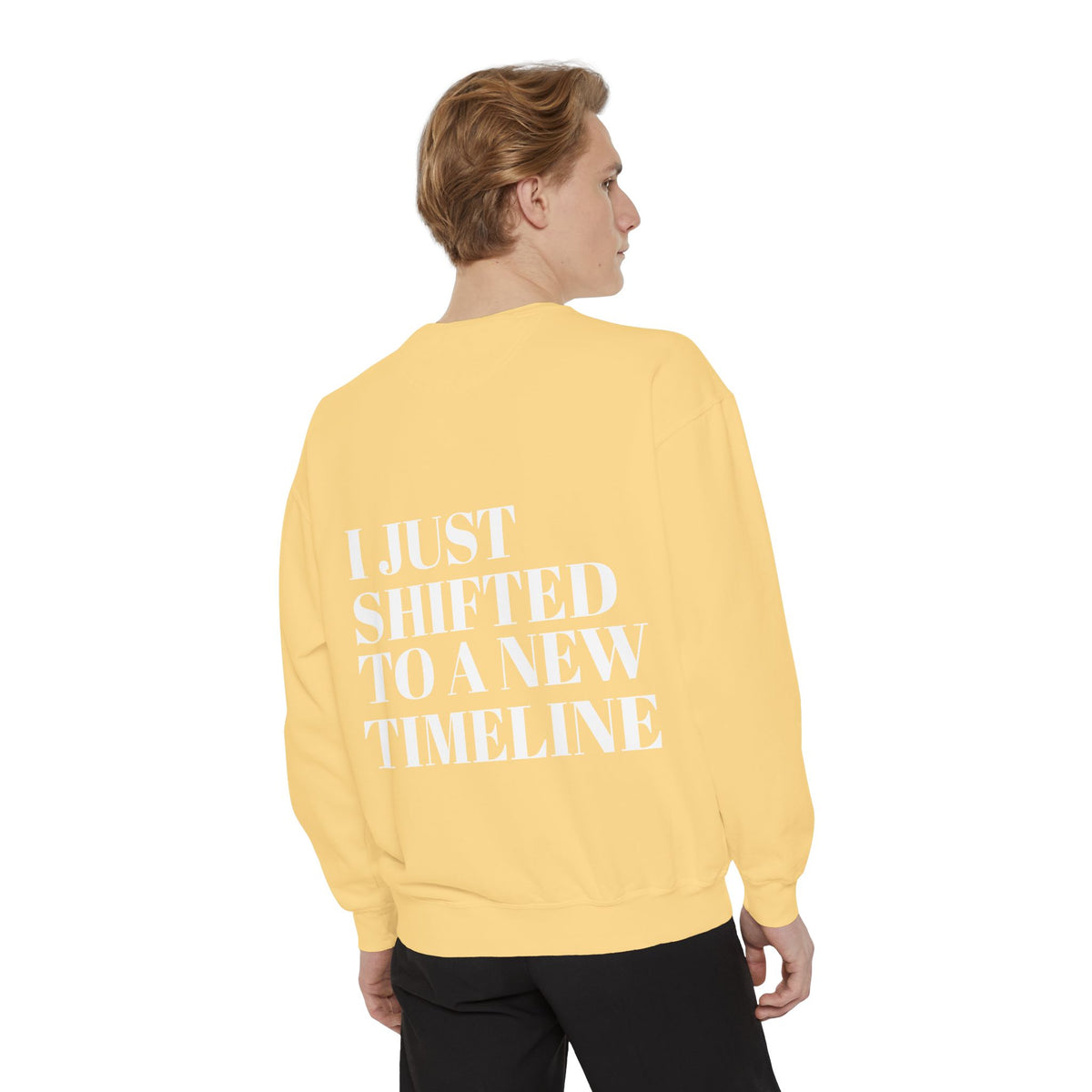 I Just Shifted to a New Timeline Crewneck Sweatshirt