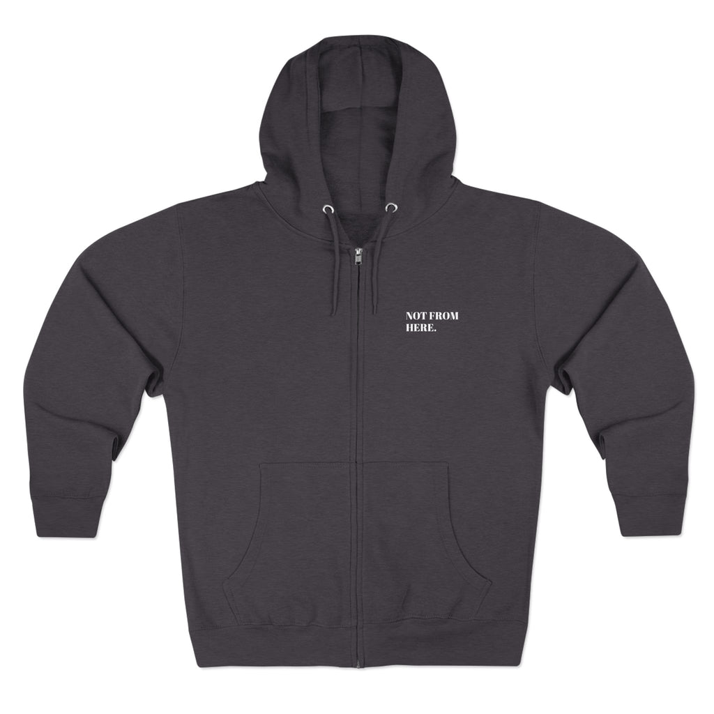 Too Cosmic to Give a F*ck Zip Hoodie