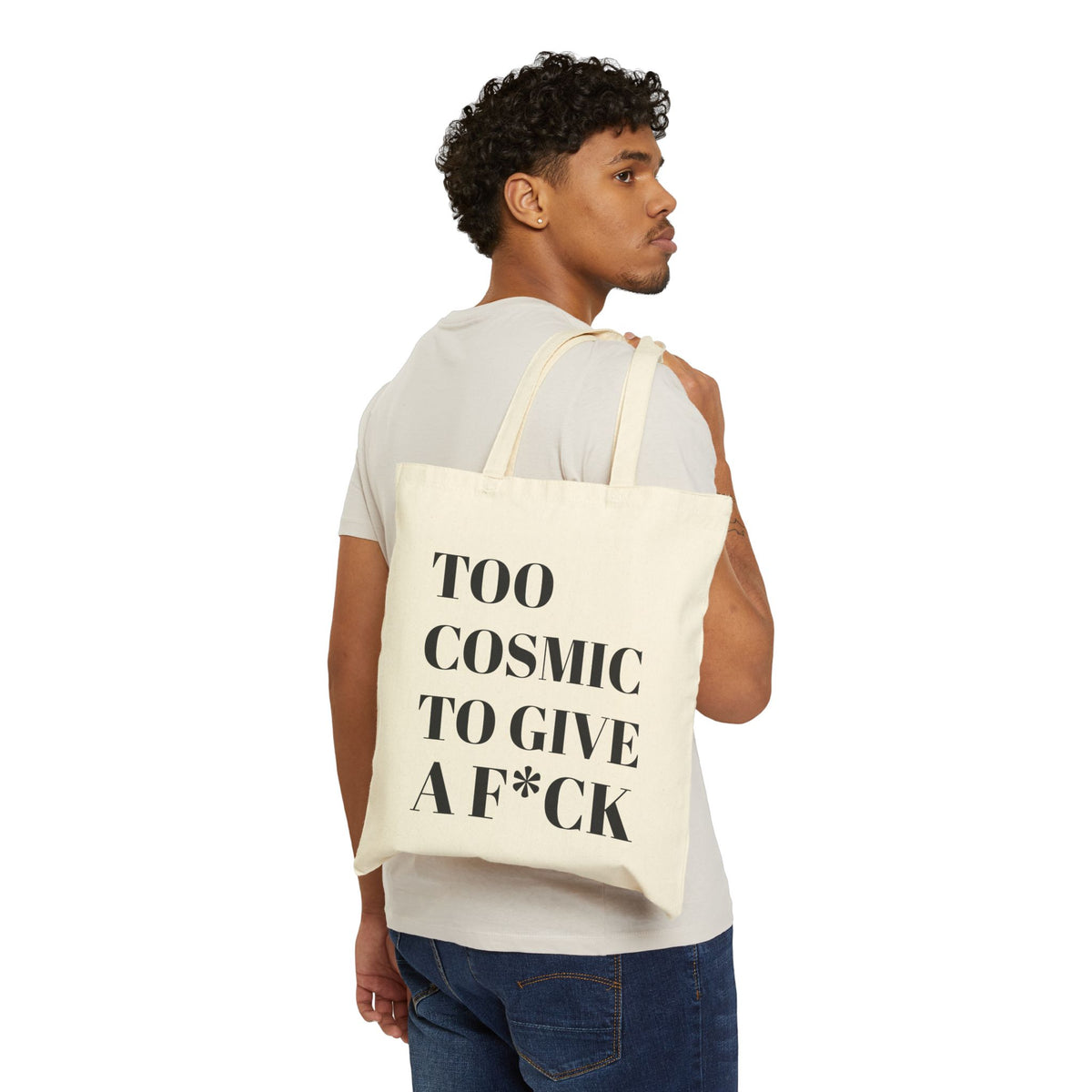 Too Cosmic to Give a F*ck Tote Bag
